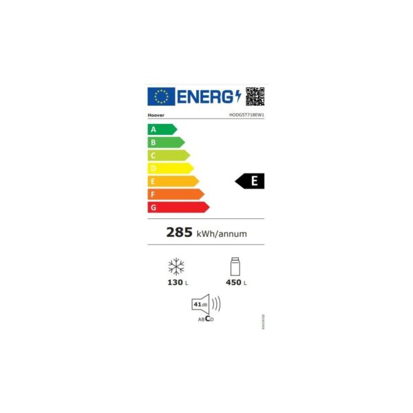 Hoover HODG5T718EW1 E Enerji Sınıfı 580 Lt No Frost Buzdolabı