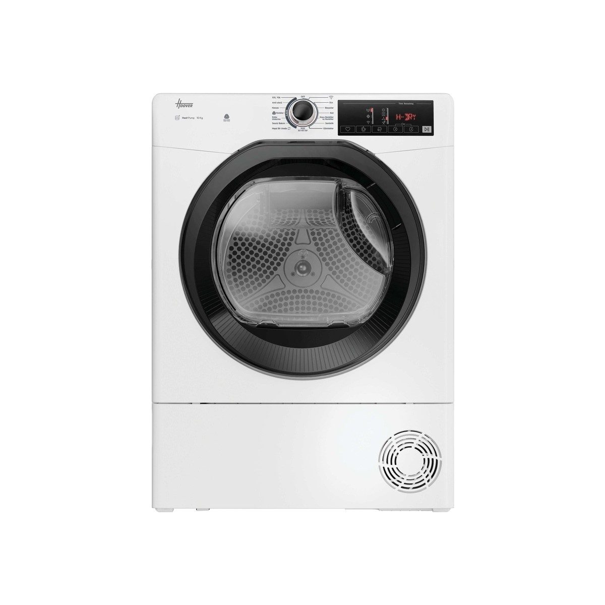 Hoover HREH 10A2TBE-17 10 kg Wi-Fi Bağlantılı Isı Pompalı Kurutma Makinesi E Enerji Sınıfı ile Yüksek Kapasite HBCV00006F6WSP
