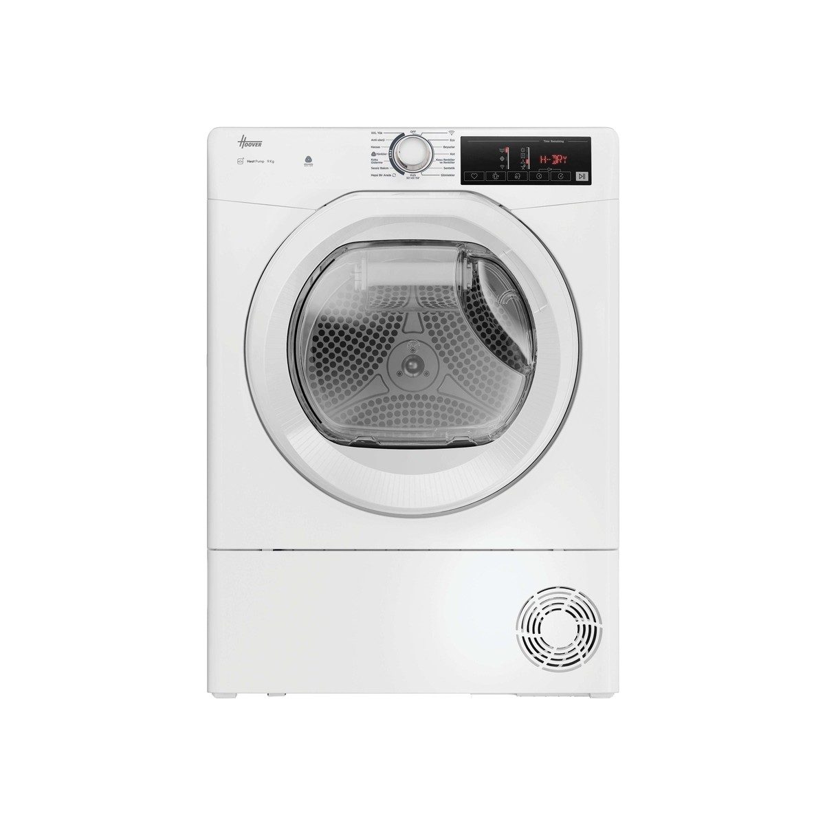 Hoover HREH 9A2TE-17 9 kg Wi-Fi Bağlantılı Isı Pompalı Kurutma Makinesi E Enerji Sınıfı 16 Program HBCV00006F73MV
