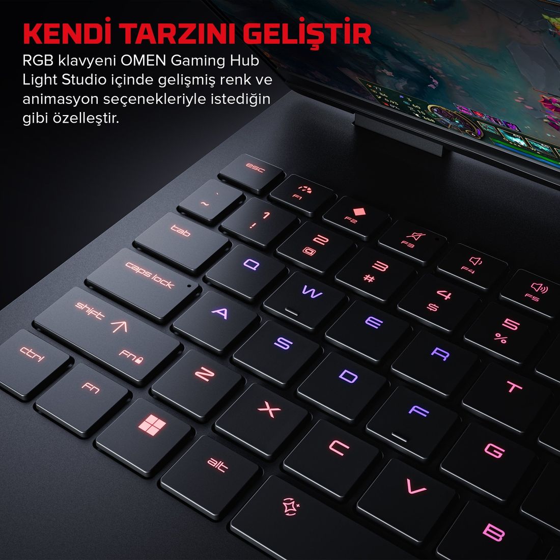 HP Hyperx Omen 15-GB0004NT D2QV9EA Nvıdıa Geforce RTX™5060 8gb Amd Ryzen 7 260 24GB Ram 1tb SSD 15.3 Inç 165Hz Taşınabilir Bilgisayar