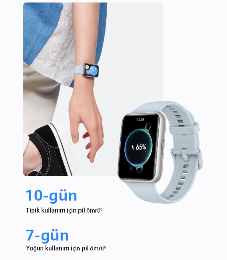 Huawei Watch Fit 2 - 1.74 inç Ekran ile Kadınlar için Akıllı Saat Sağlık Takibi Özellikleri