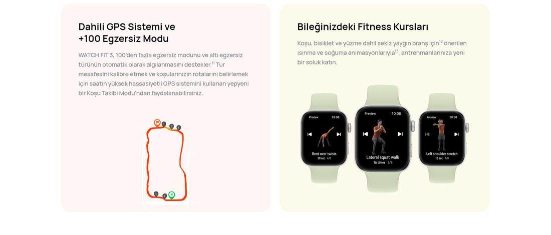 Huawei Watch Fit 3 - Deri