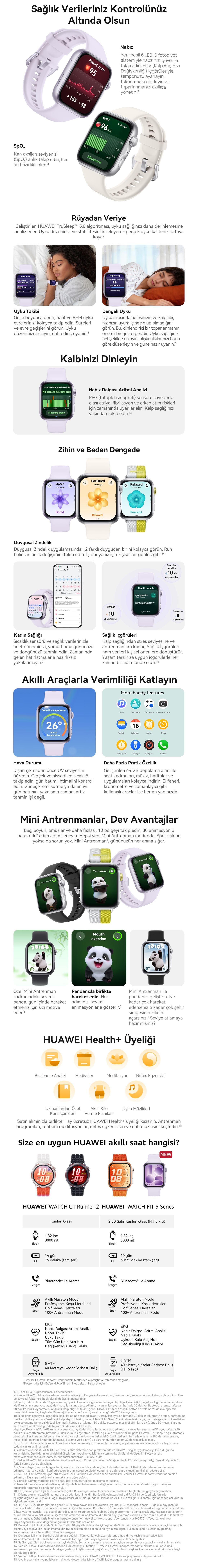 Huawei Watch Fit 5 Akıllı Saat -, Gelişmiş Uyku Takibi, Uzun Pil Ömrü, Ios Android Uyumlu