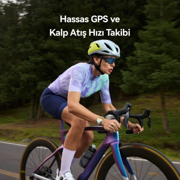 Huawei Watch GT 6 46 mm – (21 güne varan pil ömrü, Sağlık Takibi, Bisiklet Özelliği, iOS & Android Uyumlu)