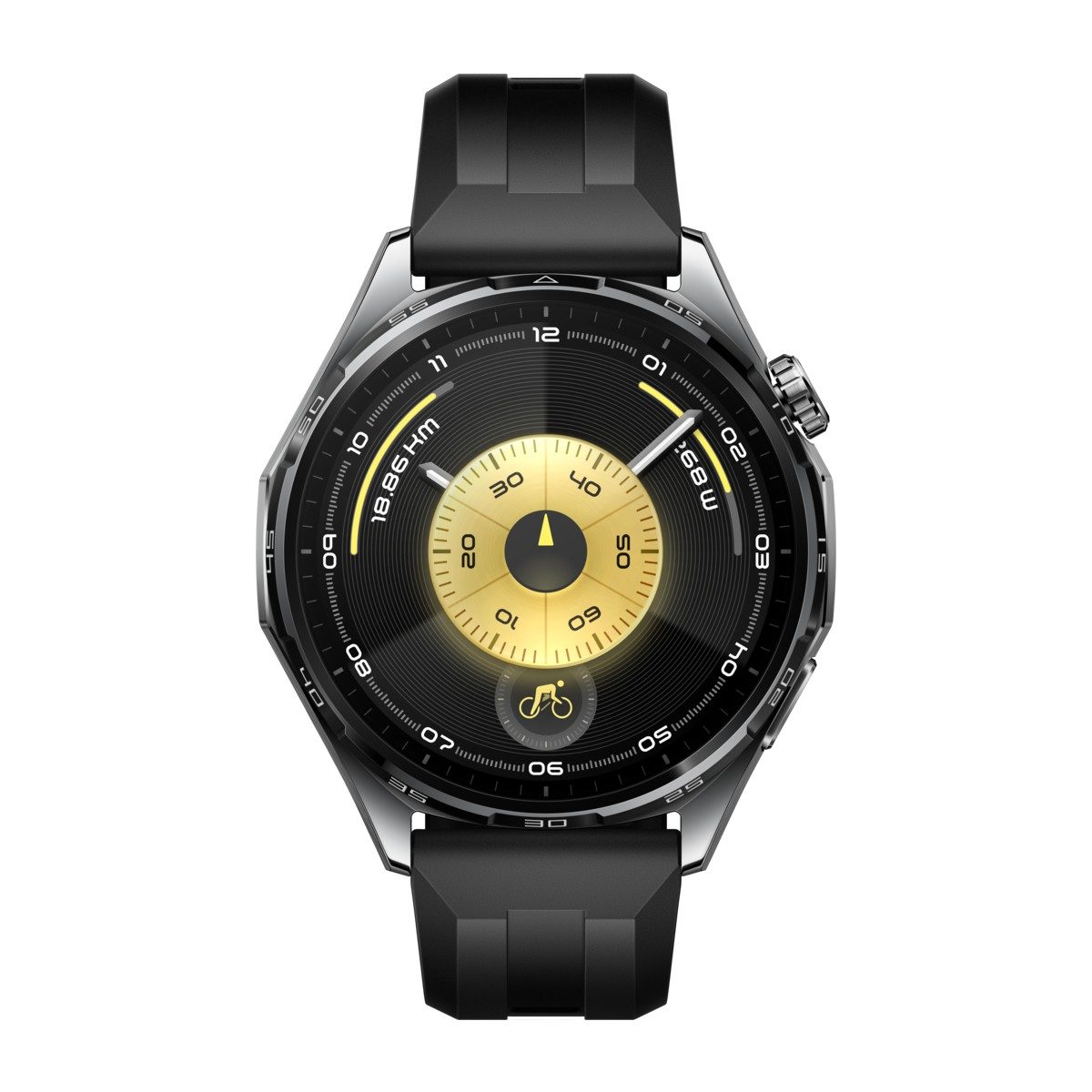 Huawei Watch GT 6 46 mm - (21 güne varan pil ömrü, Sağlık Takibi, Bisiklet Özelliği, iOS & Android Uyumlu) Siyah