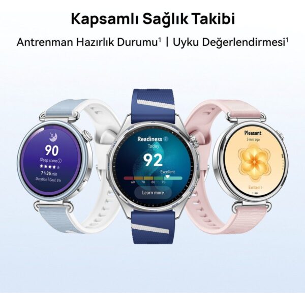 Huawei Watch GT 7 46 mm Akıllı Saat – Siyah, 21 Güne Varan Pil Ömrü, NFC Ödeme, Kayak ve Bisiklet Modları, iOS ve Android Uyumlu