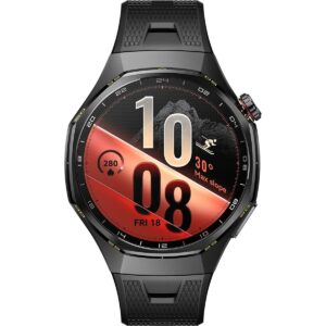 Huawei Watch GT 7 Pro 46 mm Akıllı Saat - Siyah, Titanyum Kasa, iOS me Android Uyumlu, EKG, Nano Seramik Bezel, 21 Güne Varan Pil Ömrü ‎Siyah