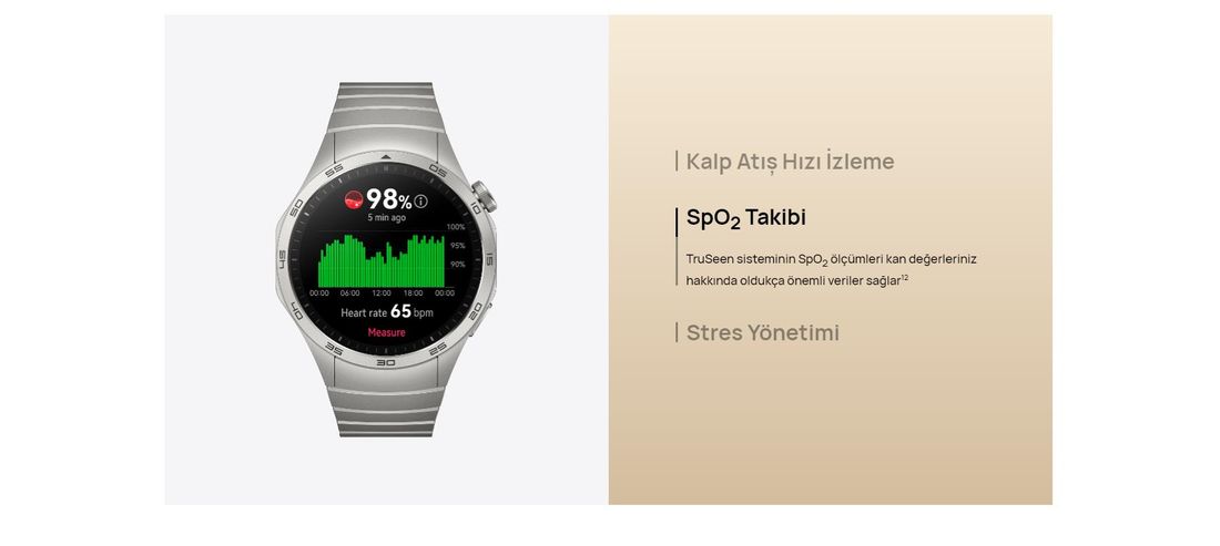 Huawei Watch GT4 46 mm Modeli - Akıllı Saat, Sağlık Takibi ve Bağlantı Özellikleri