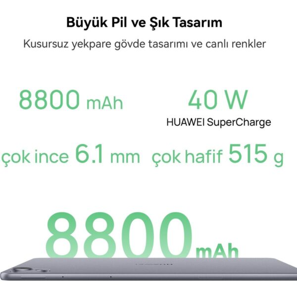 Huawei Yeni (2026) MatePad 11.5S Ultra Net PaperMatte Ekran 12GB 256GB Uzay Grisi
