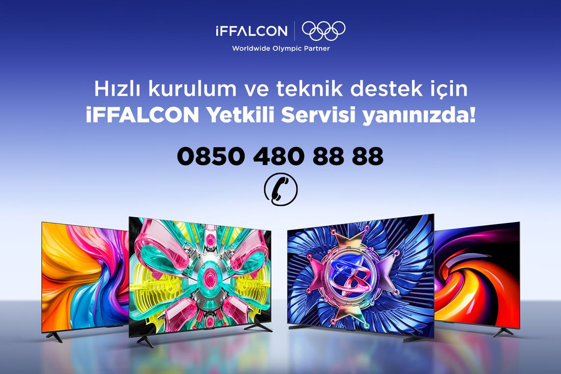 iFFALCON 50S55A 50'' 127 Ekran Uydu Alıcılı Full HD Android QLED TV