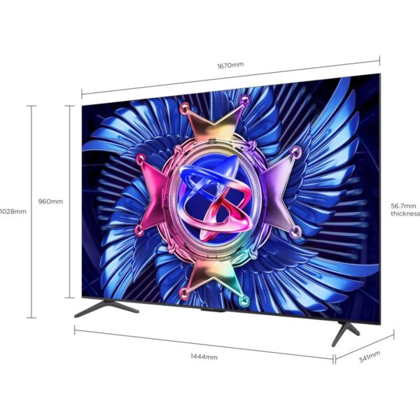 iFFALCON 75U95A 75” 190 Ekran Uydu Alıcılı 4K Ultra HD Google MiniLED TV