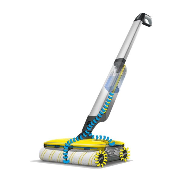 Karcher FC 7 Cordless 25V Şarjlı Islak/Kuru Süpürge – 4 Silindirli, Çift Su Tanklı, Kablosuz Temizlik Sistemi