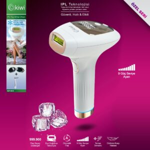Kiwi Ipl Buz Lazer Epilasyon Tüy Alma Cihazı Otomatik/manuel Yüz, Vücut, Hassas Bölge Kullanımı 999.900 Flash Atım KEP-6834 HBCV00005XH9CQ