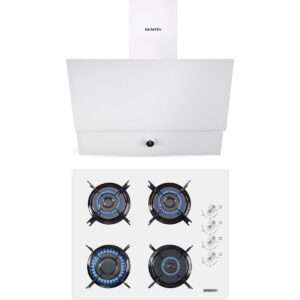 Kumtel Beyaz 2'li Ankastre Cam Set (DA6-830 + KO-40TAHDF) HBCV00002LMHM4
