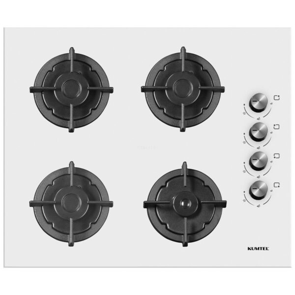 Kumtel Digital Plus 15 Programlı Beyaz Ankastre Set Ocak-Fırın A Enerji Sınıfı Modern Tasarım