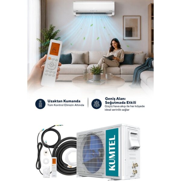 Kumtel Matsu KMSAC-12 A++ Inverter Duvar Tipi Split Klima (Montaj Dahil)