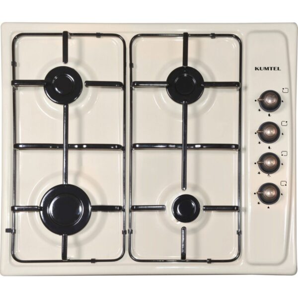 Kumtel Rustik Bej Emaye Ankastre Set ( LX-410BF – B66-SF2(AT)(4PRO) – Dp6-Rbg )
