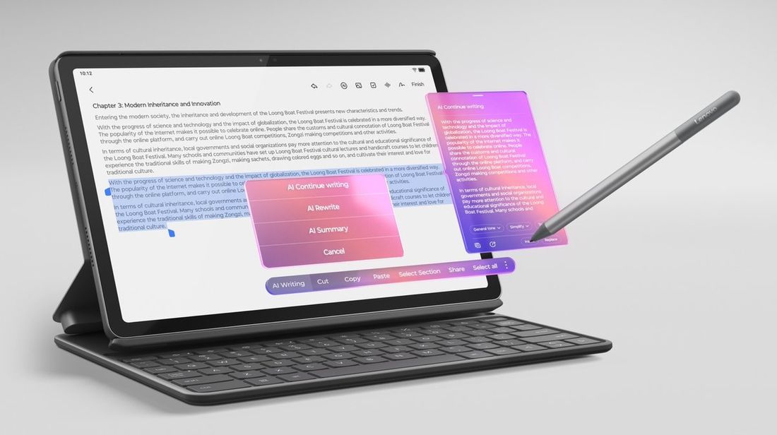 Lenovo Idea Tab 8GB 128GB 11" Tablet + Kalem + Kılıf ZAFR0025TR