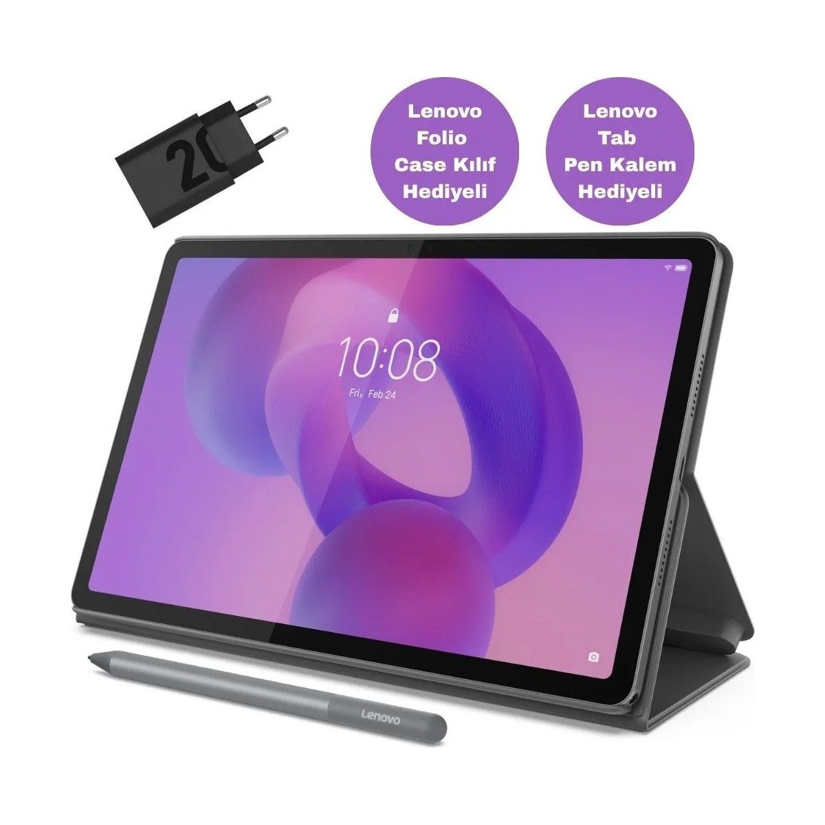 Lenovo Tab K11 Gen 2 11" 8gb 128GB Wifi + Bluetooth Tablet ZAFS0180TR (Kılıf +Kalem Hediyeli) HBCV0000BXYRFE