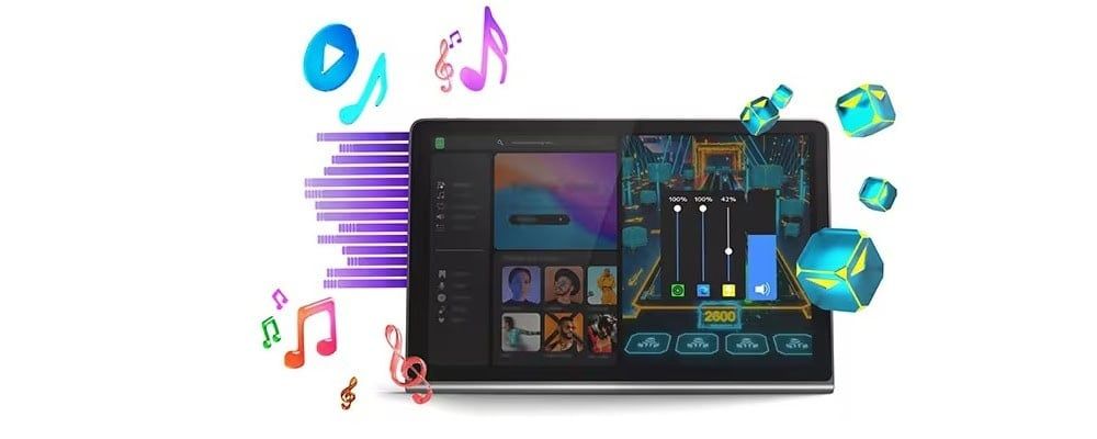 Lenovo Tab Plus 11.5 inç 90Hz 2K QHD 8GB Ram 128GB Hafıza Android Tablet Gri Renkli (ZAE00032TR)