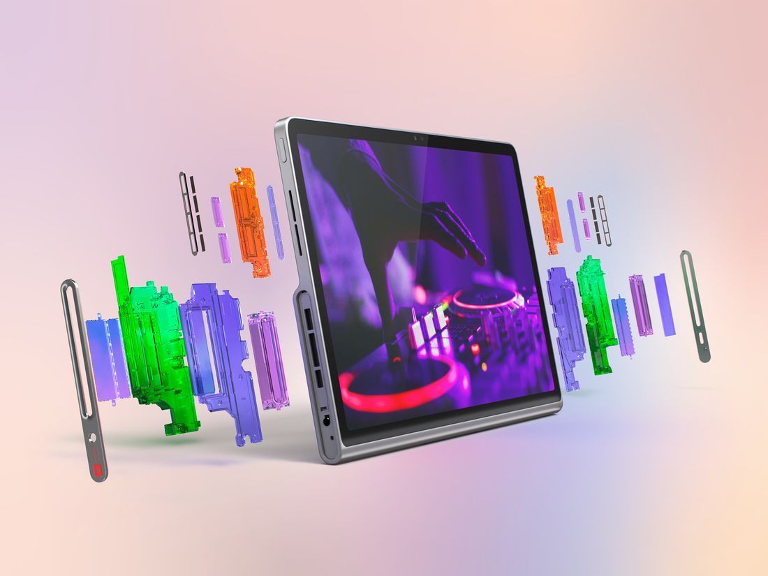 Lenovo Tab Plus 8gb 256GB 11.5" 2k Jbl Hoparlörlü Tablet + Kılıf ZADX0152TR -Gri