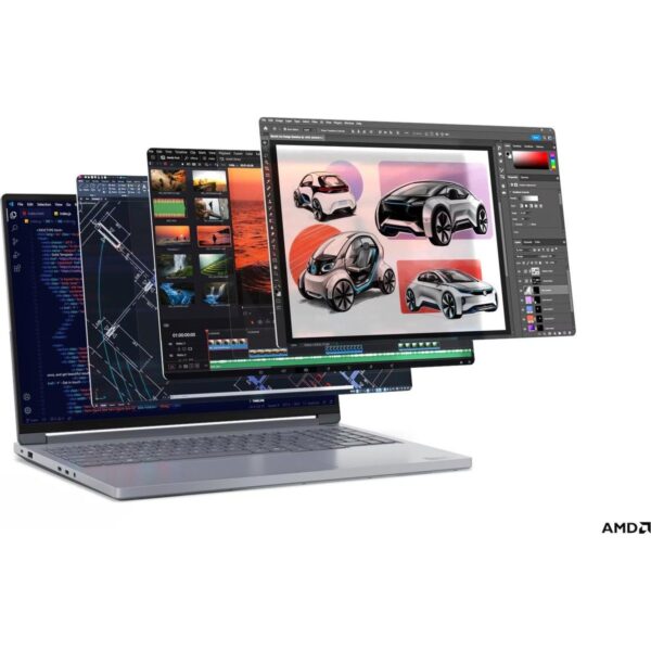 Lenovo ThinkBook 16p G6 ADR AMD Ryzen 9 8940HX 32GB 1TB SSD RTX 5060 8GB (115W) 16″ 2.5K WQXGA (2560×1600) IPS Panel 240Hz Freedos Taşınabilir Bilgisayar 21U00013TX