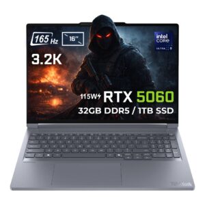 Lenovo ThinkBook 16p G6 IAX Intel Core Ultra 9-275HX 32GB DDR5 1TB SSD RTX 5060 8GB 115W 16 inç 3.2K 165Hz IPS FreeDos Gaming Laptop (21R0001JTX) HBCV0000BTZE4S