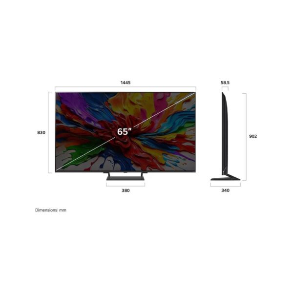 LG 65QNED93A6A 65 ” 165 Ekran Uydu Alıcılı 4K Ultra HD webOS QNED MiniLED TV