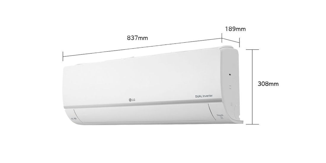 LG PC12SQ Dualcool Plus A++ 12000 BTU Inverter Duvar Tipi Klima