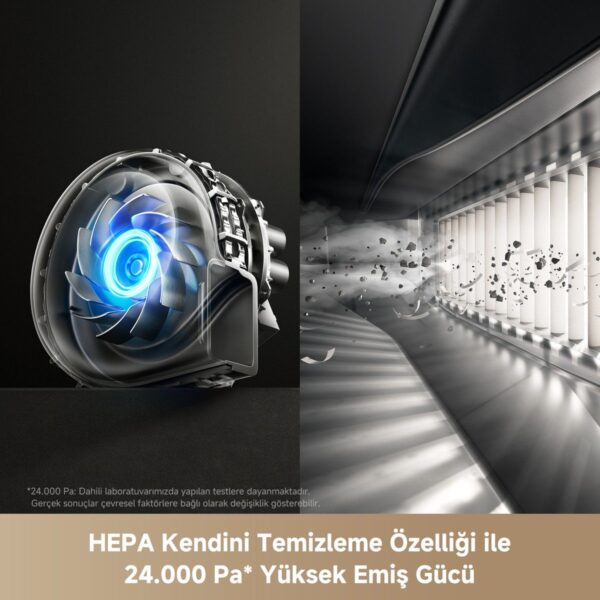MOVA V50 Ultra Complete Robot Süpürge, 24.000 Pa Emiş Gücü, 3 Yıl Garanti