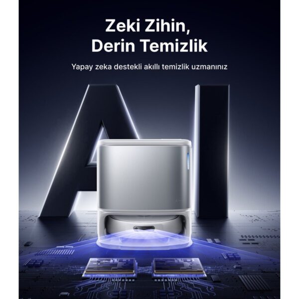 Narwal Freo Z10 Ultra Akıllı Robot Süpürge Gri 18.000PA Emiş Gücü Sert Zemin Kullanımı için