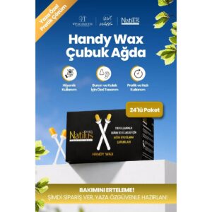 Natilus Professional Handy Wax Burun Kulak Için Tek Kullanımlık Ağda Çubukları HBCV0000HGKPWR