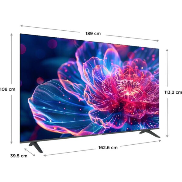 Onvo 85VQ90F2UA1 85″ 216 Ekran Uydu Alıcılı 4K UHD Google Smart QLED Tv