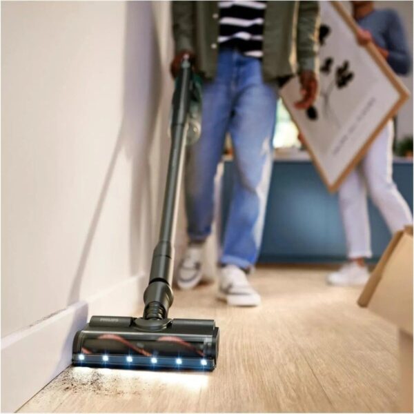 Philips 6000 Serisi XC6456/10 Kablosuz Şarjlı Dikey Süpürge Toz Haznesi ile Kolay Temizlik