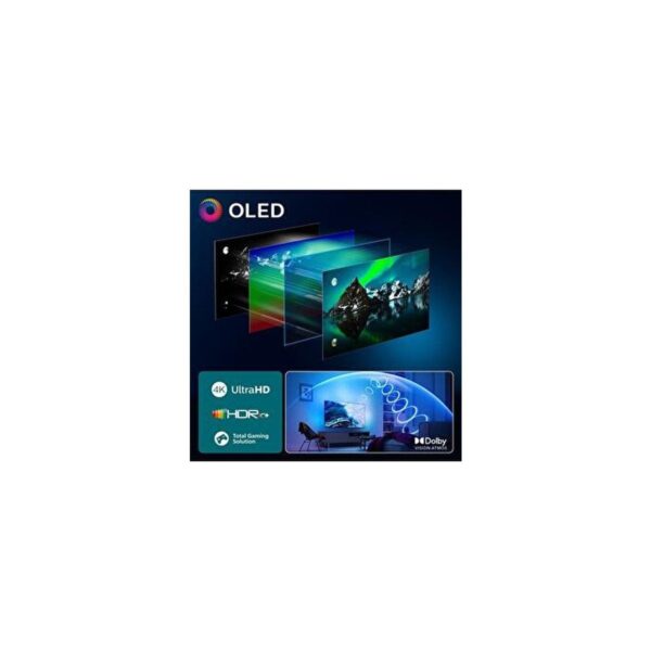 Philips 65OLED760 65″ 165 Ekran Uydu Alıcılı 4K Ultra HD Titan Ambilight OLED TV Ekran Teknolojisi