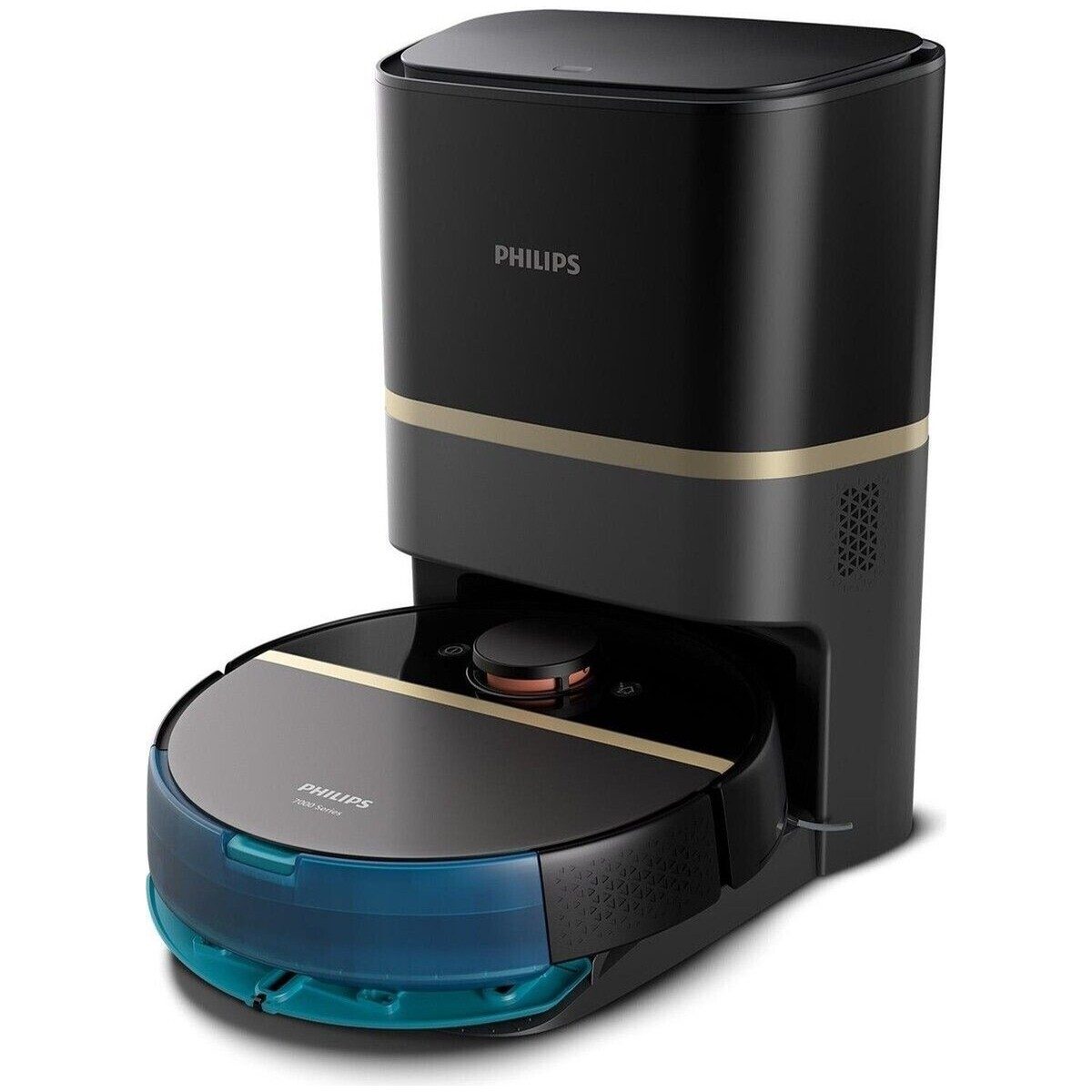 Philips 7000 Islak Kuru Robot Süpürge XU7100/01 5000 Pa Emiş Gücü ile Düz Zemin Temizliği XU7100/01 HBCV0000914BTY