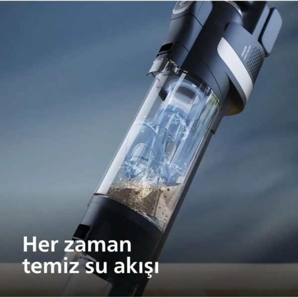 Philips Aqua Trio 9000 Series Hibrit Güç Motorlu Dikey Süpürge Islak Kuru ve Moplu 0-250 Watt Renk