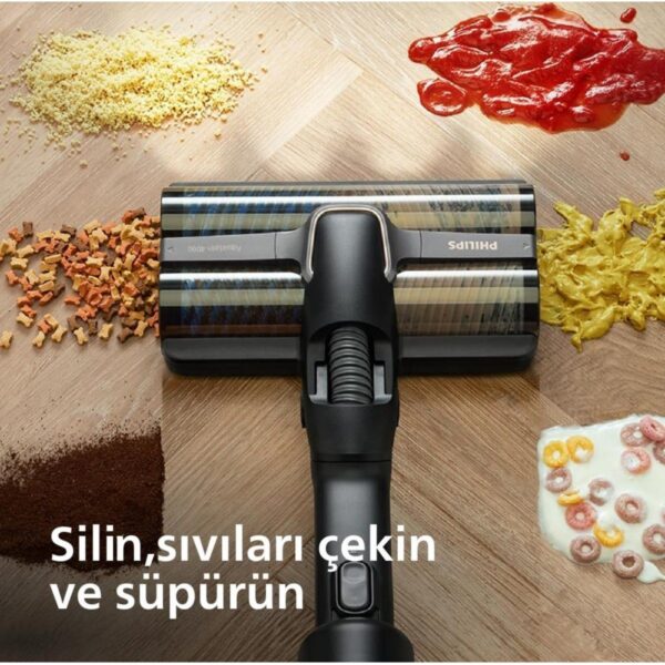 Philips Aqua Trio YENİ 9000 SERİSİ 3’ü 1 Arada (Islak, Kuru ve Moplu) Sarjlı ve Kablosuz Dik Süpürge