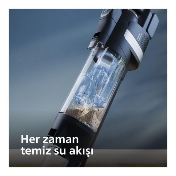 Philips Aquatrio 9000 Islak & Kuru Kablosuz Dikey Süpürge | Süpürme + Silme + Kurutma