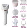 Philips BRE720/05 Epilatör (Yüz+Koltuk alti+Bikini Bölgesi+Bacak)Islak-Kuru,Işıklı,Kablosuz