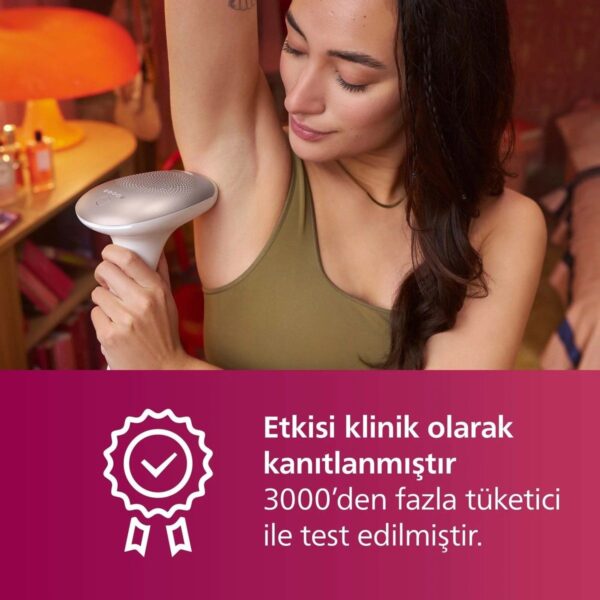 Philips Lumea 7000 Serisi SC1997/00 IPL Tüy Alma Gülkurusu Renkli 2 Başlık ve Çanta ile