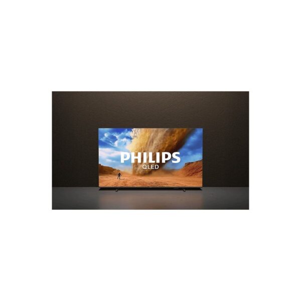 Philips Phılıps 55PUS7800/62 55 Inç 139 Ekran Uydu Alıcılı 4K Smart Dolby Atmos Titan Os HDR10+ Uyumlu UHD QLED Tv