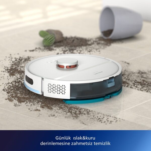 Philips XU2000/26 Phılıps Islak Kuru Robot Süpürge Beyaz