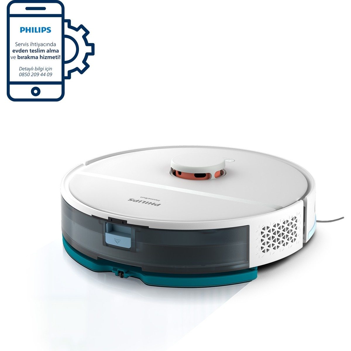 Philips XU2000/26 Phılıps Islak Kuru Robot Süpürge Beyaz HBCV0000ADK5QW