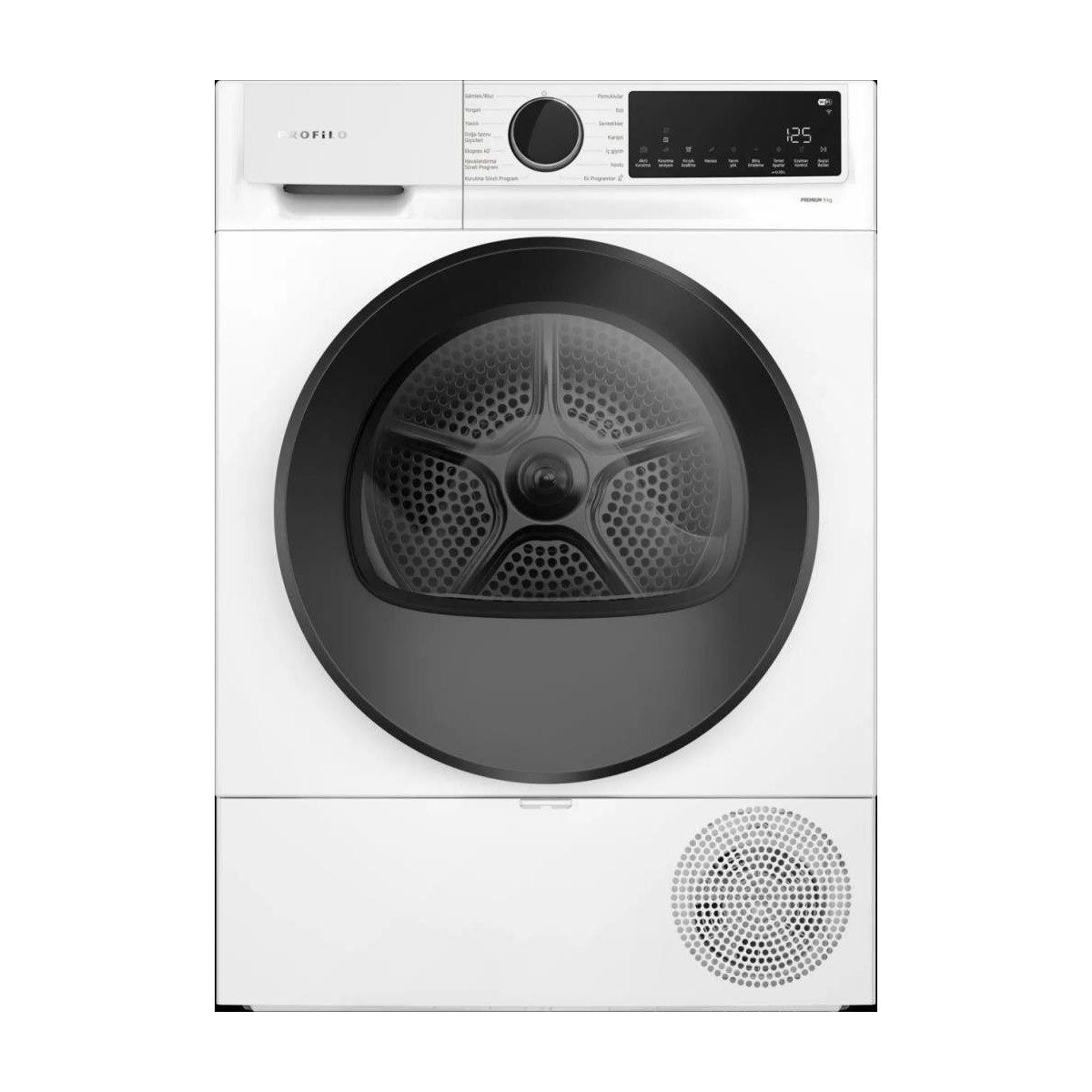 Profilo KM09611JTR 9 kg Beyaz Kurutma Makinesi Isı Pompalı Enerji Sınıfı D Dijital Kontrol Özellikleri HBCV0000B0M7TP