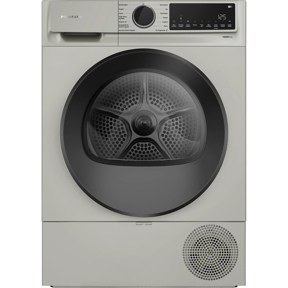 Profilo KM0961XJTR Isı Pompalı Kurutma Makinesi 9 kg Gümüş HBCV0000D3EA8N