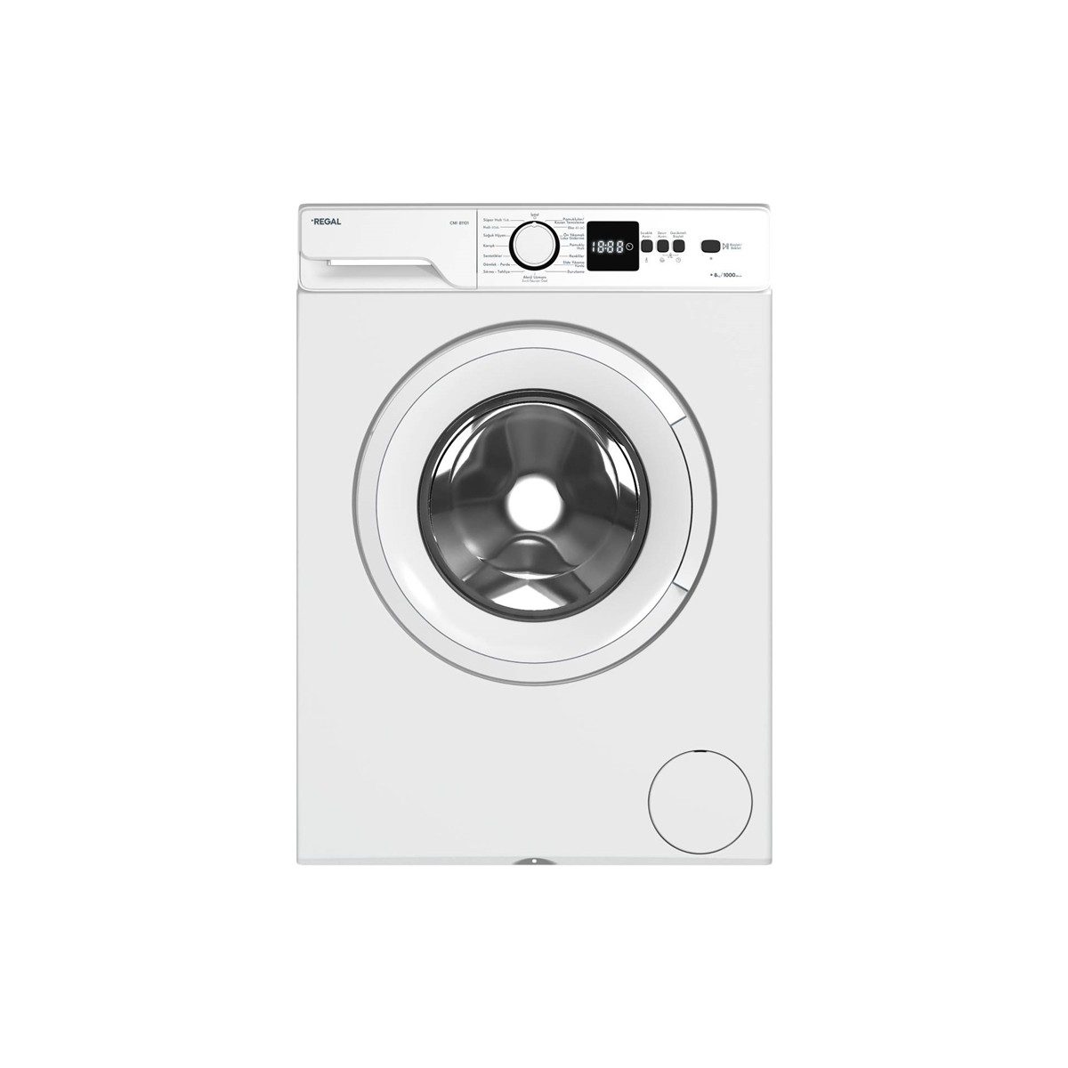 Regal Cmı 81101 Çamaşır Makinesi 8 kg Yıkama Kapasitesi 1000 Devir A Enerji Sınıfı Beyaz Renk HBCV0000AS3ZLQ