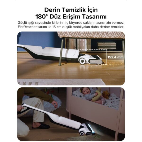 Roborock Flexi Pro Dikey Süpürge