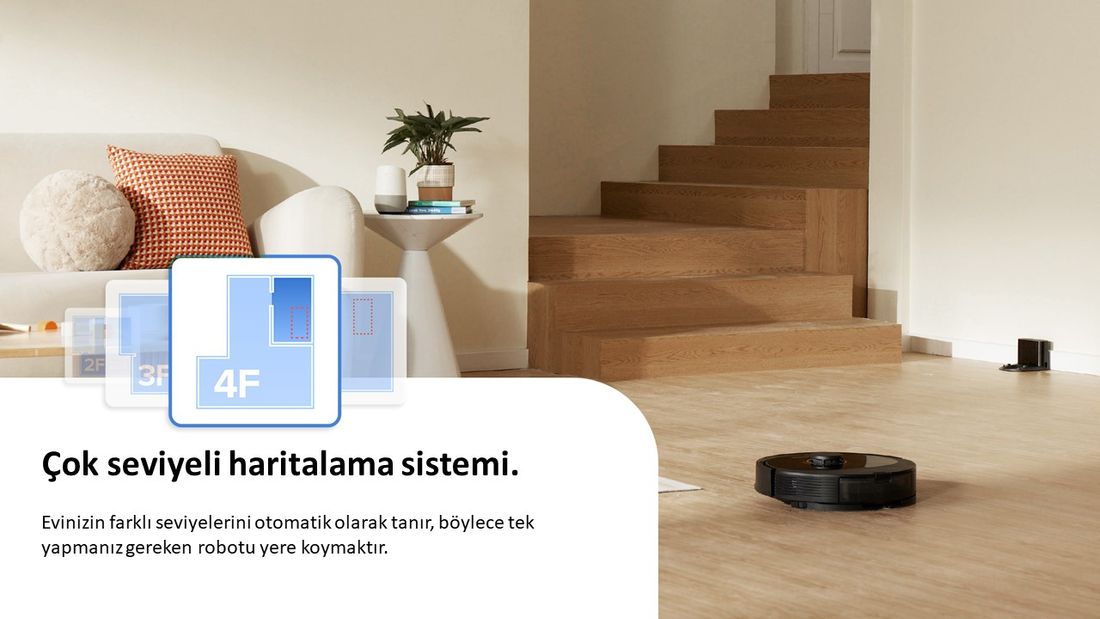 Roborock Vacuum Cleanner Q8 Max Robot Süpürge