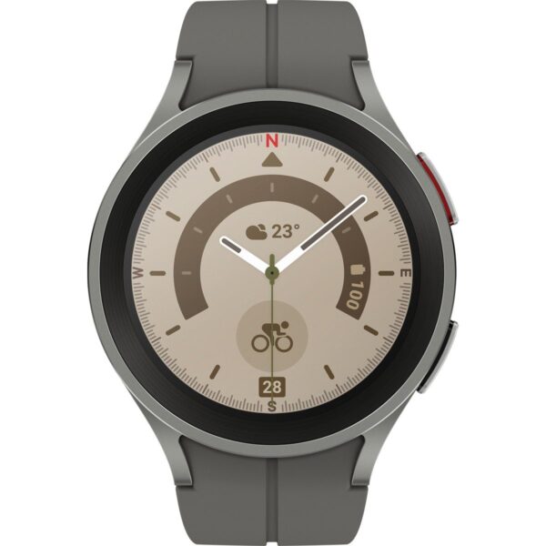 Samsung Galaxy Watch 5 Pro Akıllı Saat Gri 45mm SM-R920NZTATUR